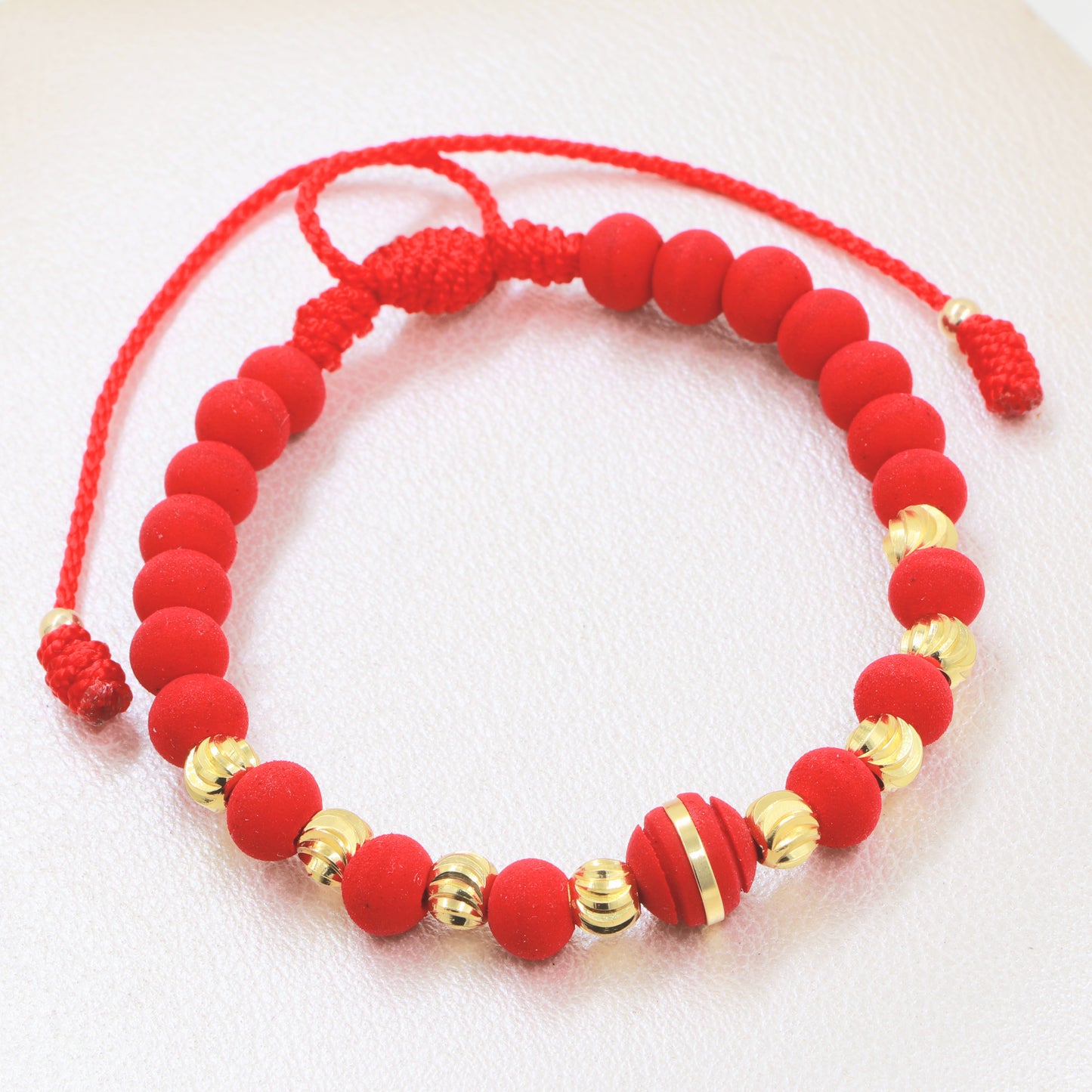 Brazalete Balines Italianos En Oro Laminado 18K