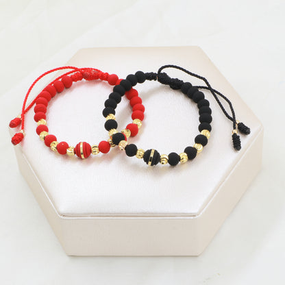 Brazalete Balines Italianos En Oro Laminado 18K