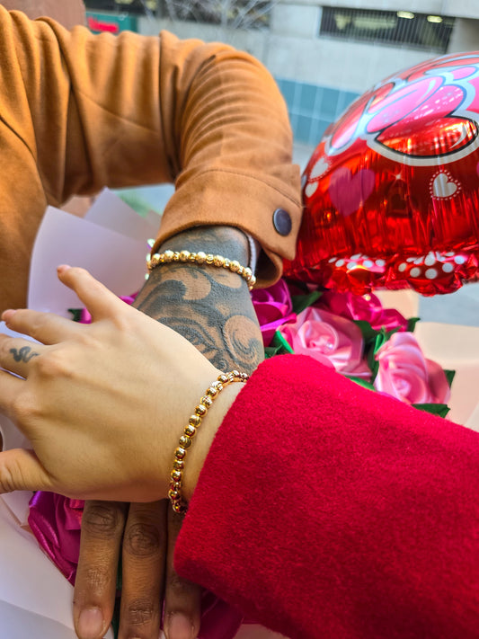 Brazaletes Promesa Oro Laminado 18k