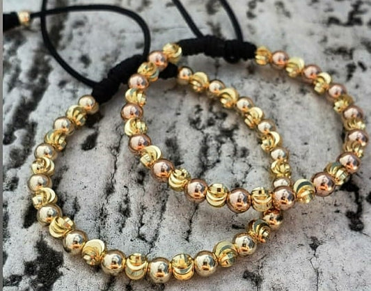 Brazaletes Promesa Oro Laminado 18k