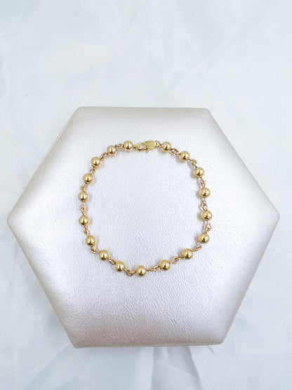 Brazalete Dorado Oro Laminado 18k