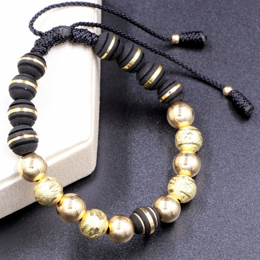 Brazalete Clásico Unisex Oro Laminado 18k