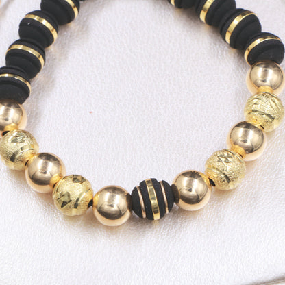 Brazalete Clásico Unisex Oro Laminado 18k