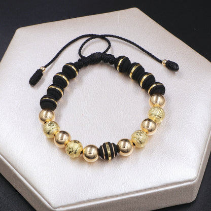 Brazalete Clásico Unisex Oro Laminado 18k