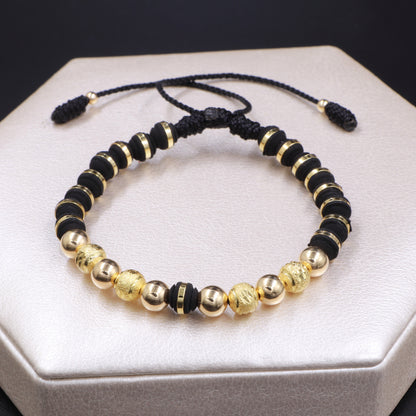 Brazalete Clásico Unisex Oro Laminado 18k