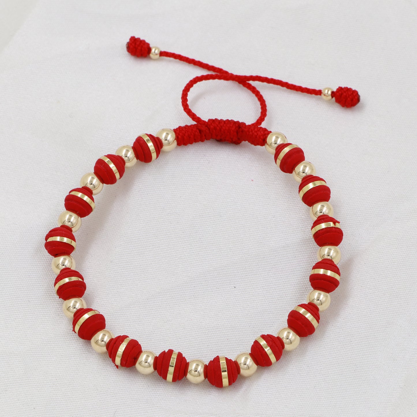 Brazalete Con Neopreno Anillados Oro Laminado 18k