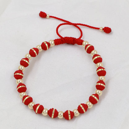 Brazalete Con Neopreno Anillados Oro Laminado 18k