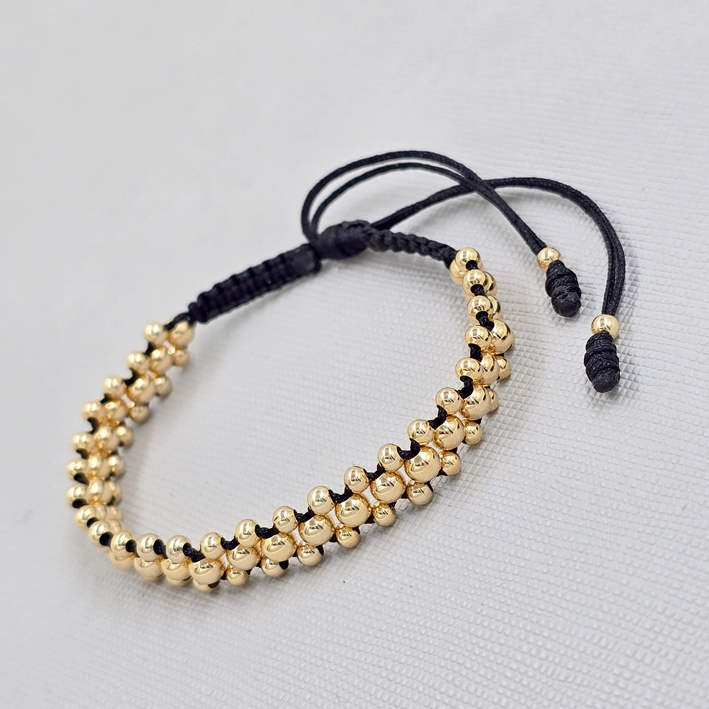 Brazalete Ajustable Clase En Cada Detalle Oro Laminado 18k