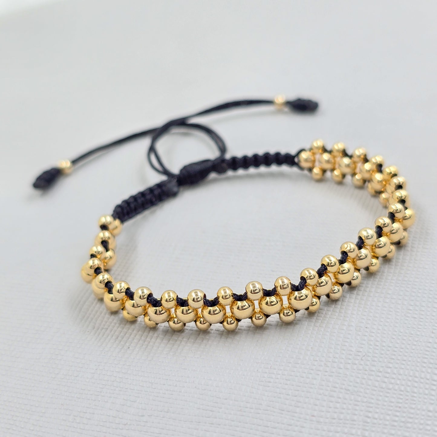 Brazalete Ajustable Clase En Cada Detalle Oro Laminado 18k