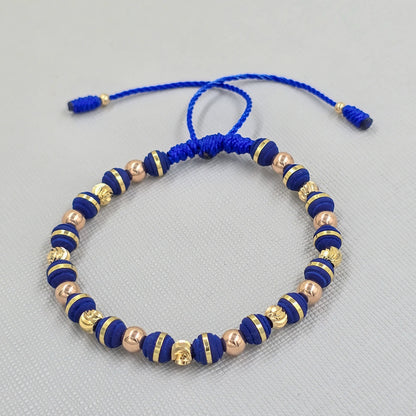 Brazalete Ajustable Inspirado En La Grandeza Del Océano Oro Laminado 18k
