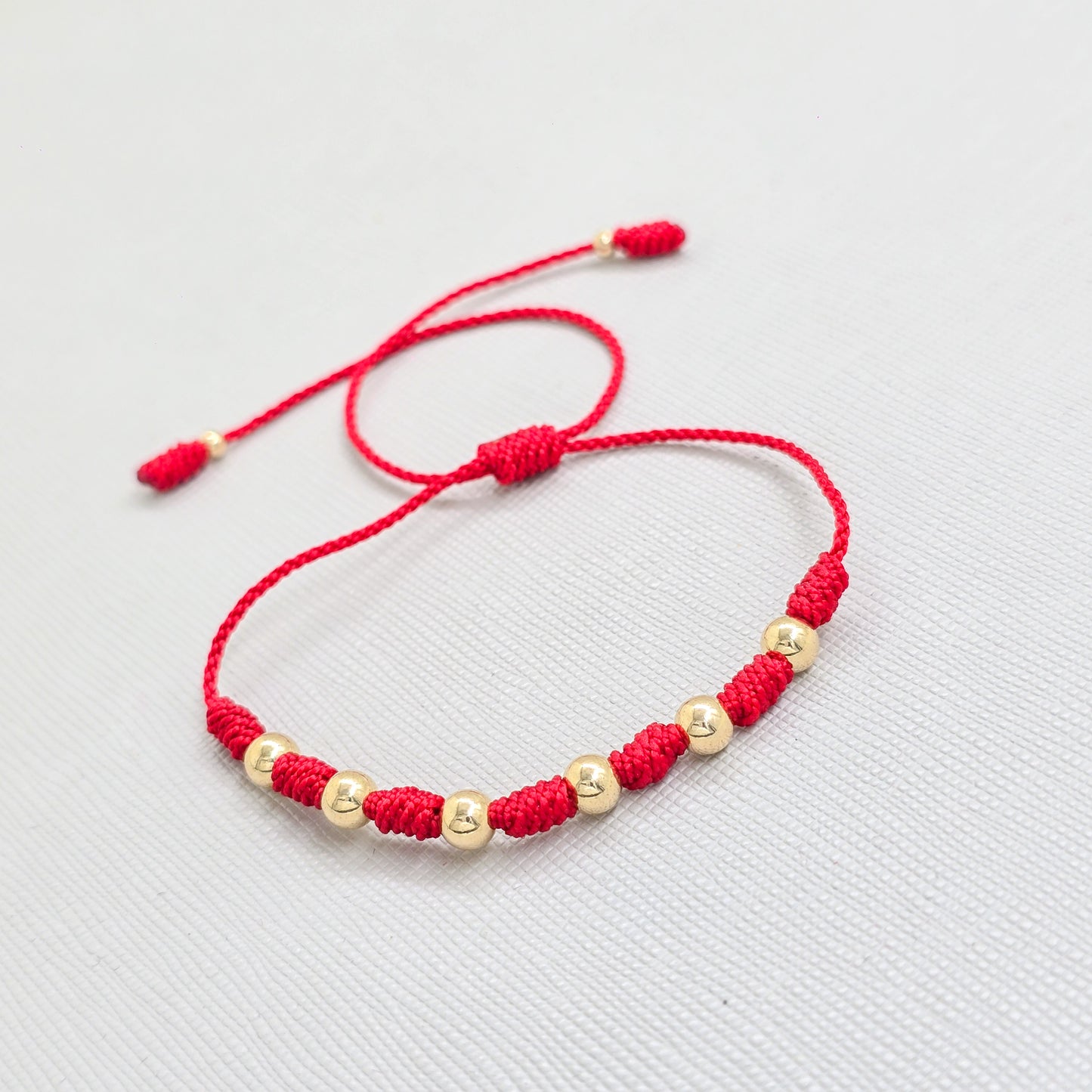 Brazalete de los 7 Nudos de Protección Oro Laminado 18k