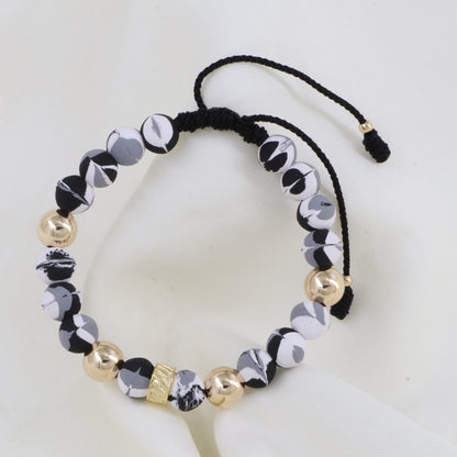 Brazalete Camuflado Militar Oro Laminado 18K