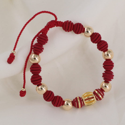 Brazalete Herraje Reja Oro Laminado 18K
