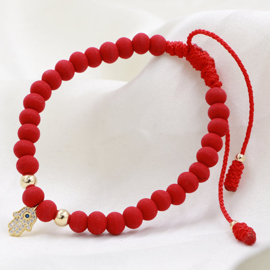 Brazalete Mano De Fátima Oro Laminado 18K