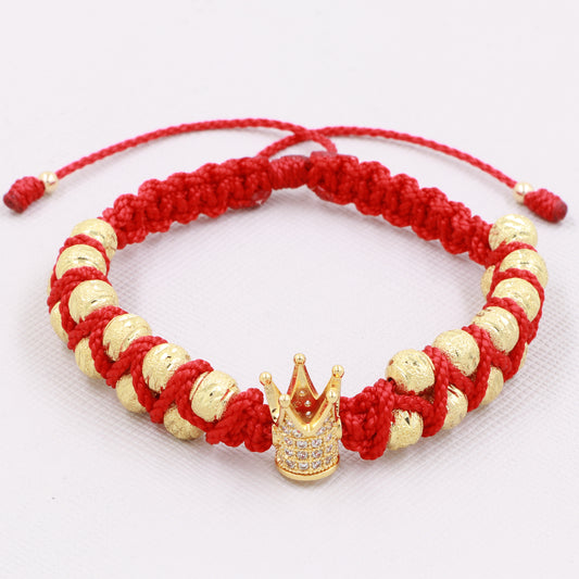 Brazalete Luxury Crown En Oro Laminado18k