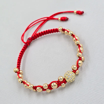 Brazalete Ajustable Dale Valor A Tu Estilo Oro Laminado 18k