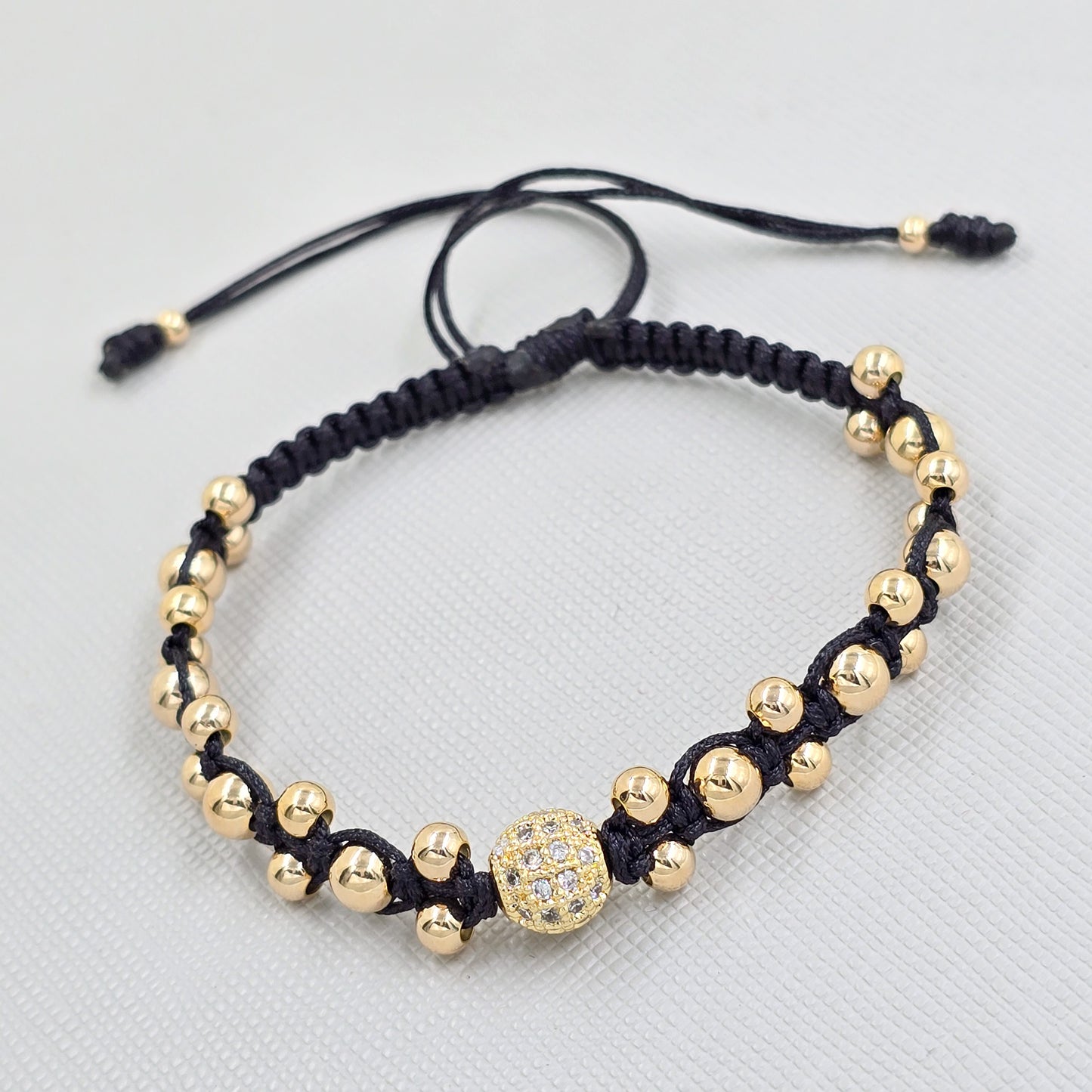 Brazalete Ajustable Dale Valor A Tu Estilo Oro Laminado 18k
