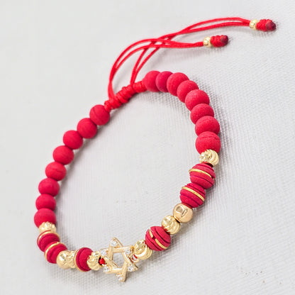 Brazalete Ajustable Delicadeza Que Enamora Oro Laminado 18k