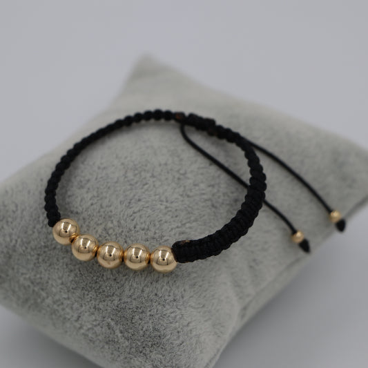 Brazalete Niño Balín Oro Laminado 18K