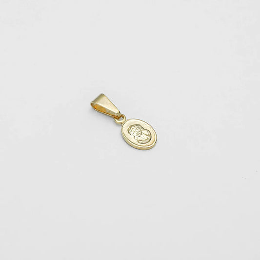 Dije Rostro Mini Oro Laminado 18k