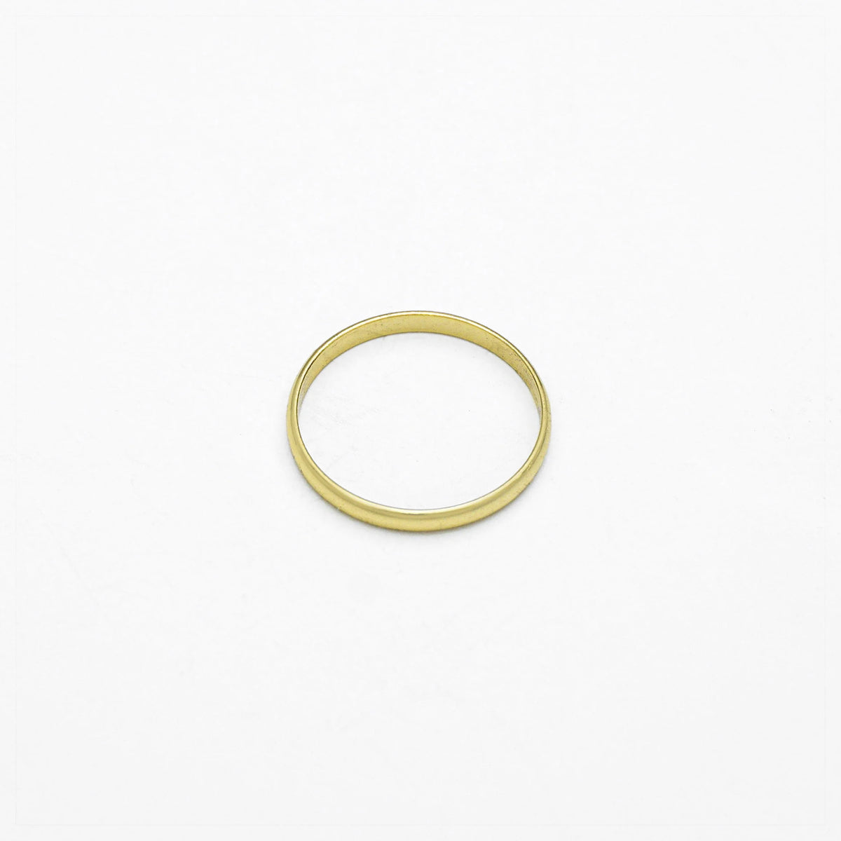 Anillo Alianza Oro Laminado 18k
