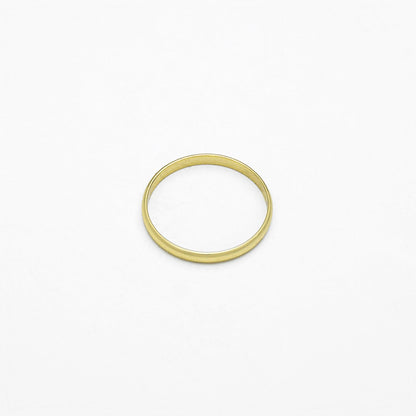 Anillo Alianza Oro Laminado 18k