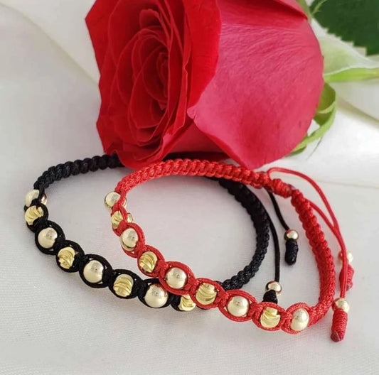 Promoción Brazaletes Con Italiano Parejas Oro Laminado 18k