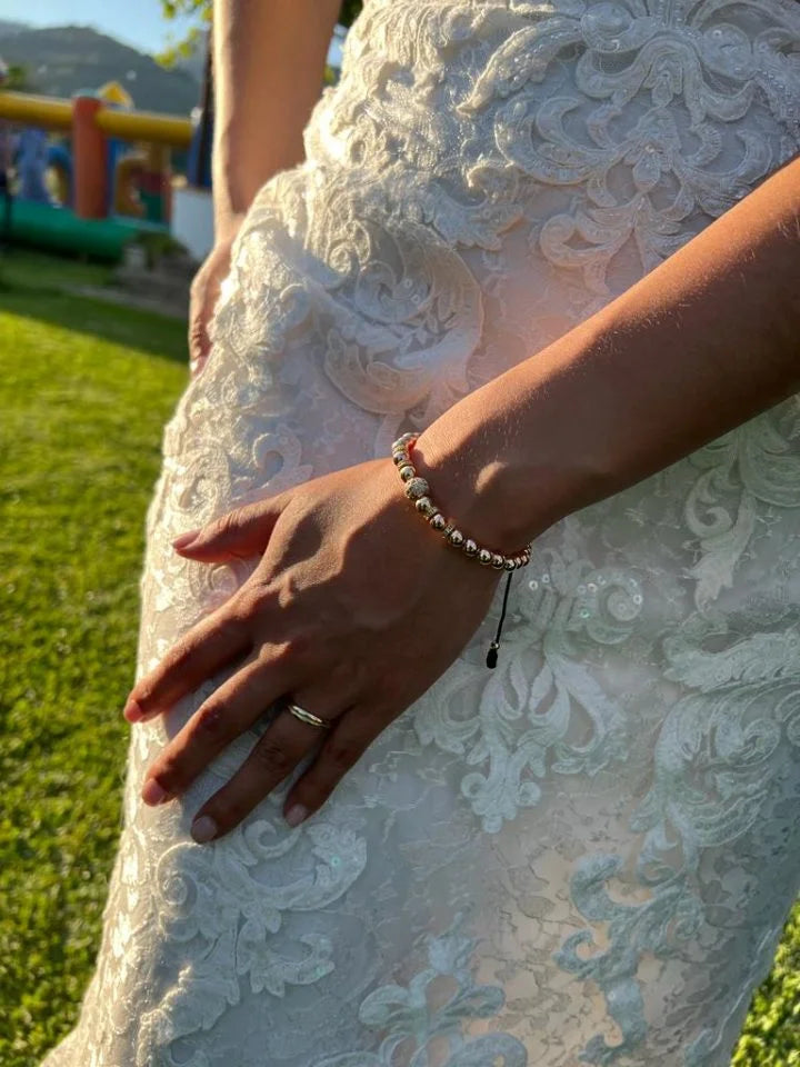 Brazalete Para Boda en Oro Laminado 18k