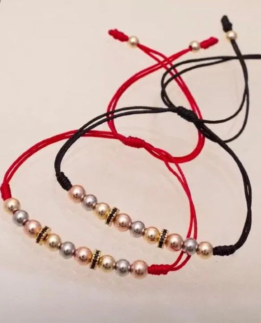 Brazaletes Para San Valentín Tres Oros Oro Laminado 18k