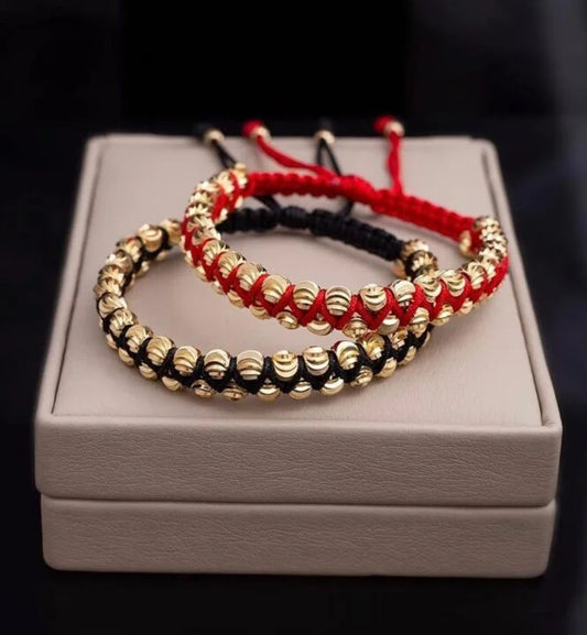 Brazaletes Italianos Para Parejas Oro Laminado 18k