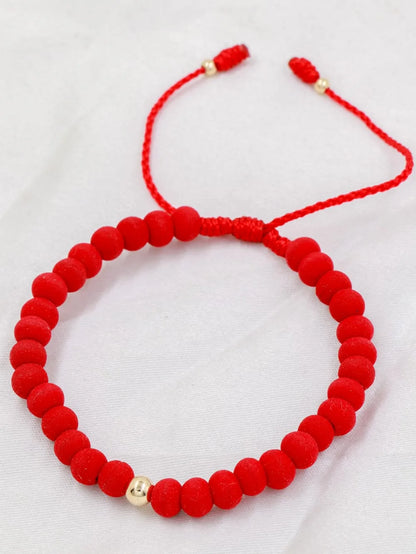 Brazalete Clasico Balin Parejas Oro Laminado 18k