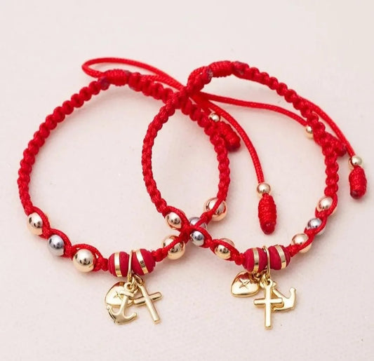 Brazalete Tres Gracias Parejas Oro Laminado 18k