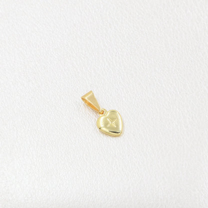 Colgante Corazón Mini Oro Laminado 18k