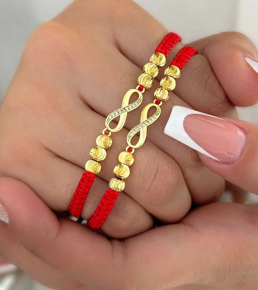 Amor Infinito Parejas Oro Laminado 18k