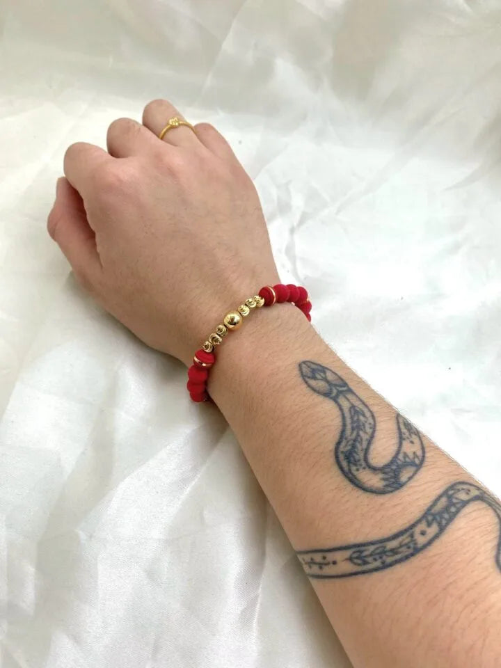 Brazalete Neopreno Oro Laminado 18k