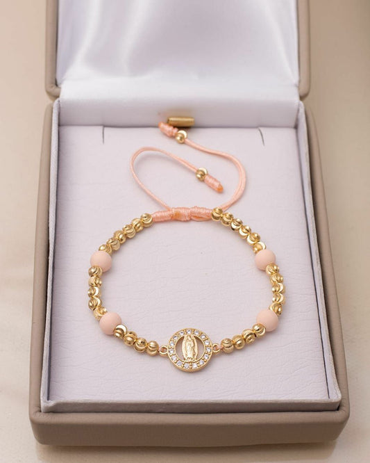 Brazalete Con Herraje En Oro Laminado 18K