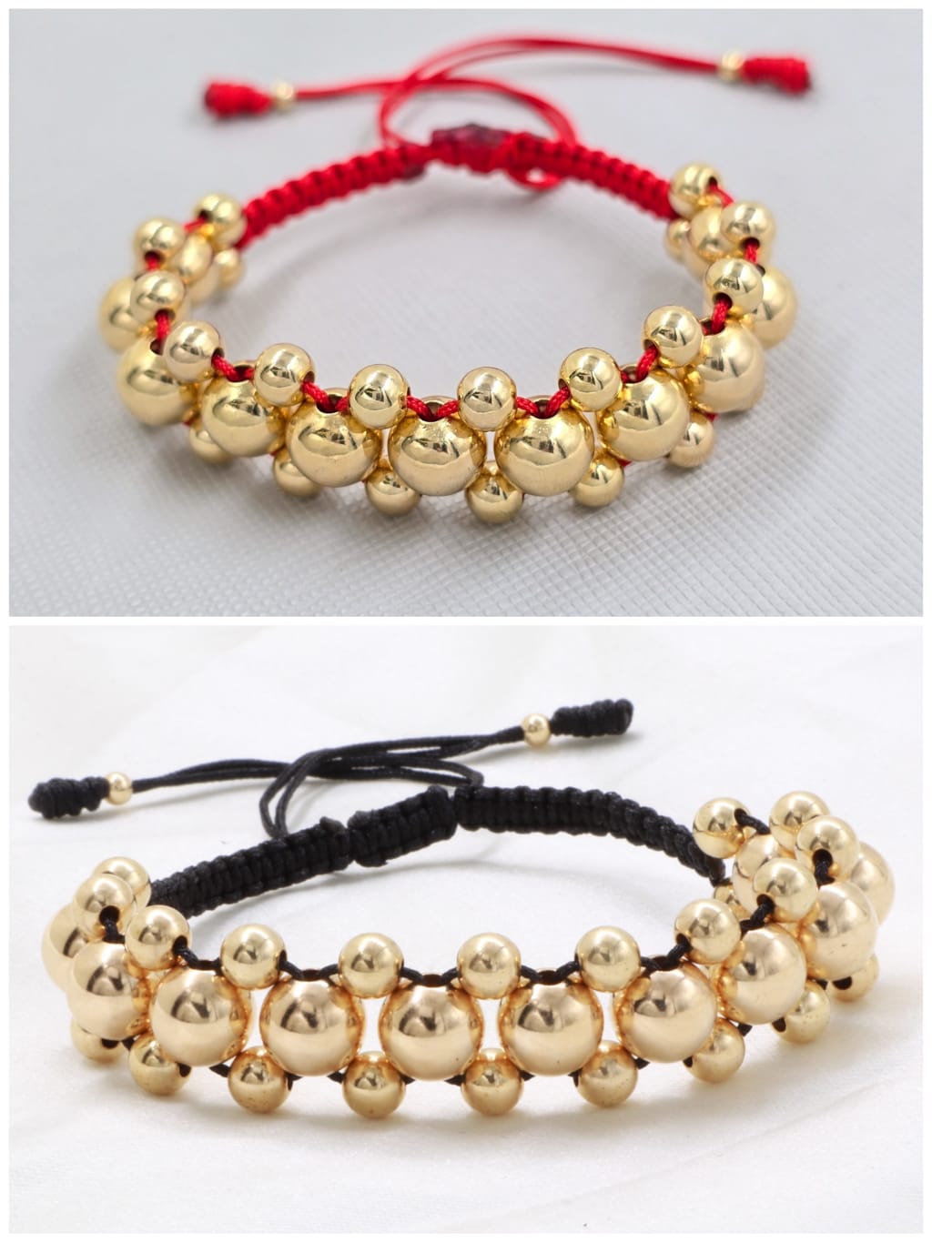 Brazalete Ajustable Parejas Oro Laminado 18k