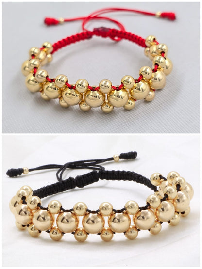 Brazalete Ajustable Parejas Oro Laminado 18k