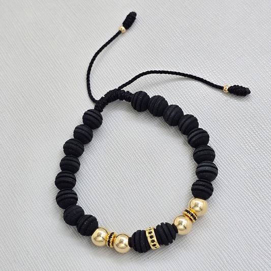 Brazalete Conexión Ancestral Oro Laminado 18K