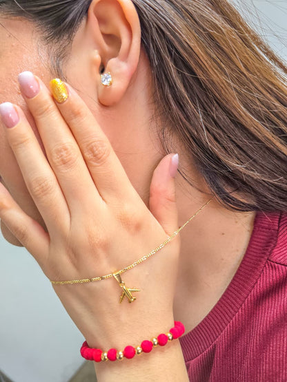 Un Conjunto Pensado Para Deslumbrar Oro Laminado 18k