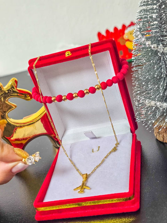 Un Conjunto Pensado Para Deslumbrar Oro Laminado 18k