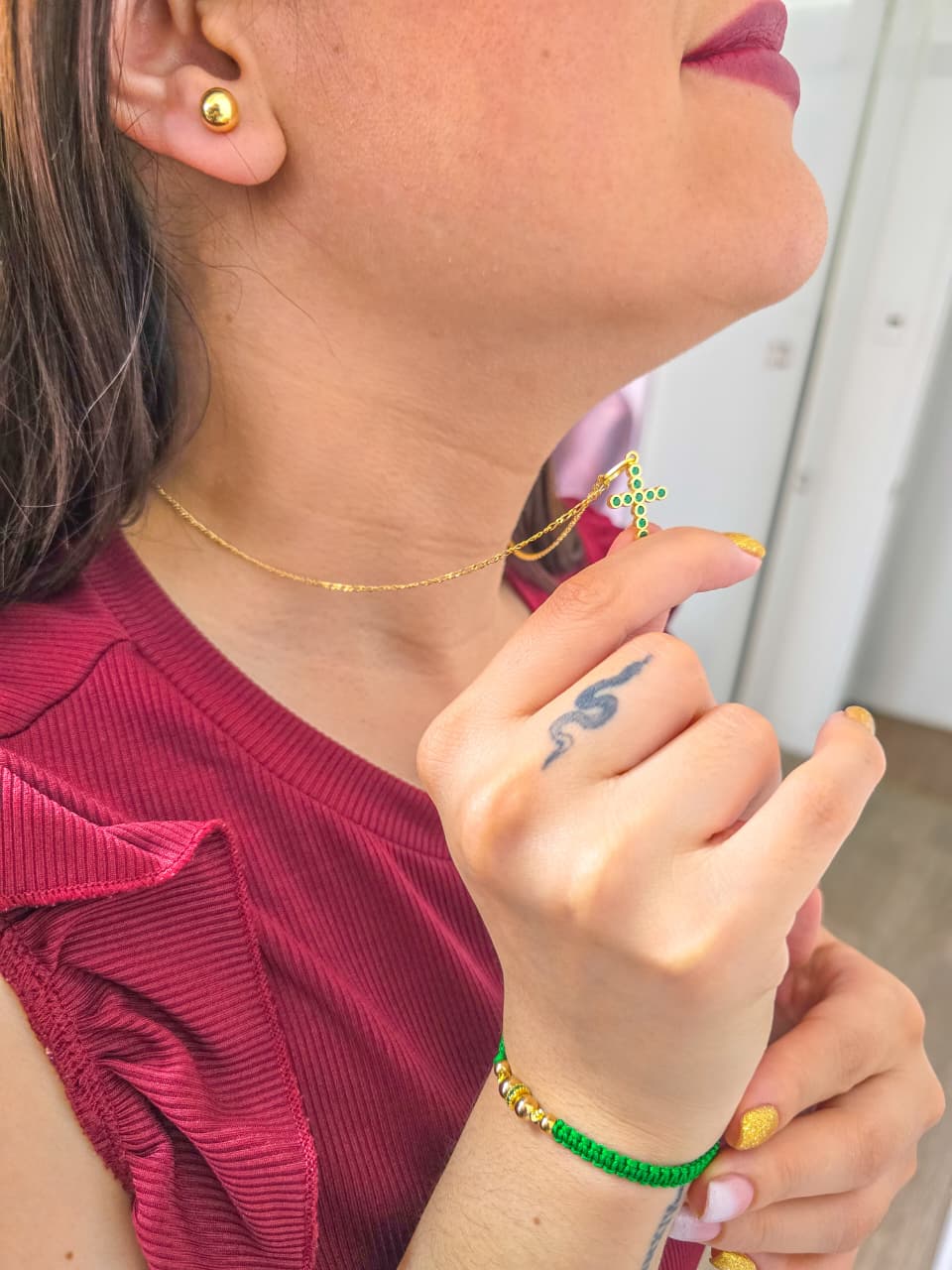 Un Conjunto Que Habla Por Sí Solo Oro laminado 18k