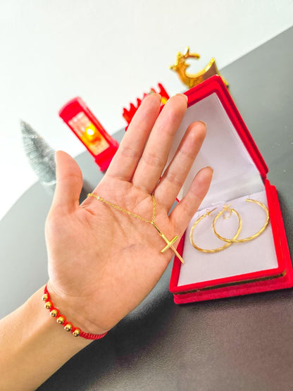 Un Conjunto Que Marca la Diferencia Oro Laminado 18k