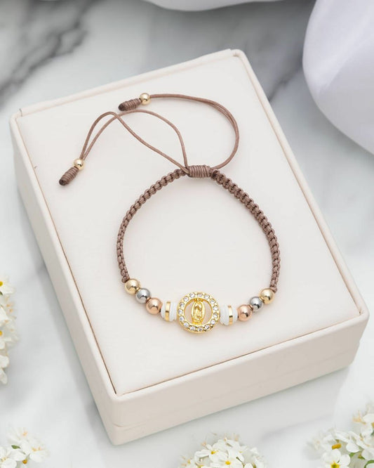 Brazalete Ajustable En Oro Laminado 18K