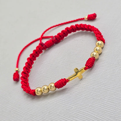 Brazalete Ajustable Diseño Que Destaca En Oro Laminado 18K