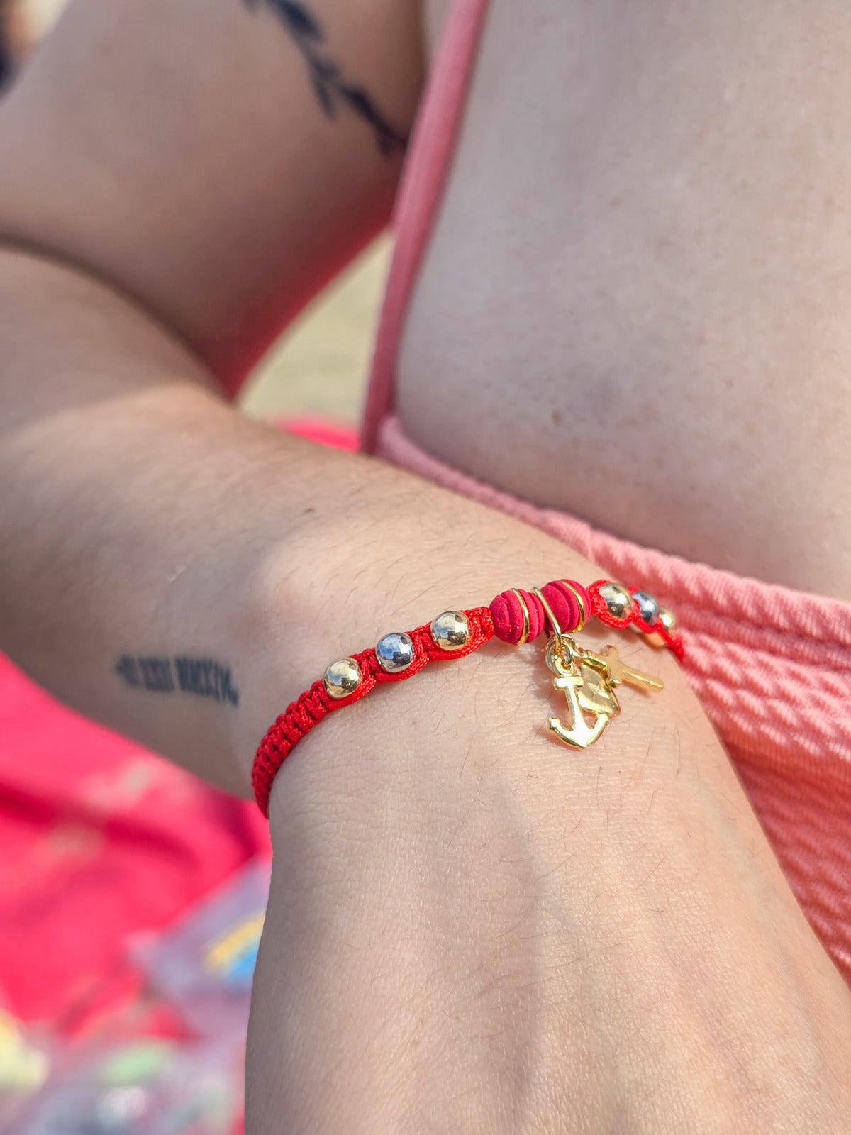 Brazalete Tres Gracias Parejas Oro Laminado 18k