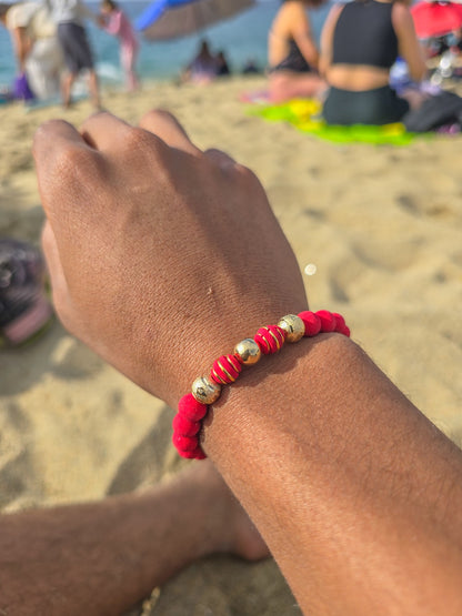 Manillas Parejas Oro Laminado 18k