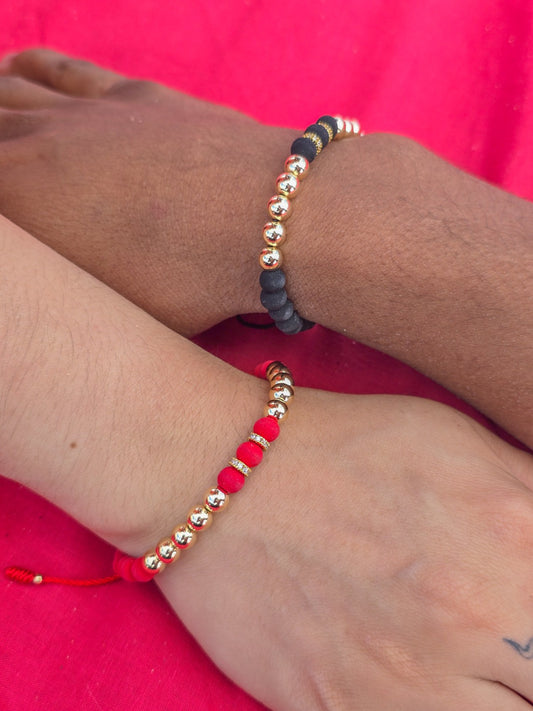 Brazalete Promesa Eterna En Oro Laminado 18K