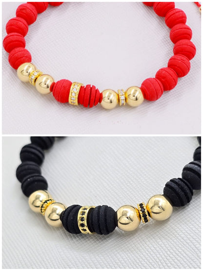 Brazalete Conexión Ancestral Oro Laminado 18K