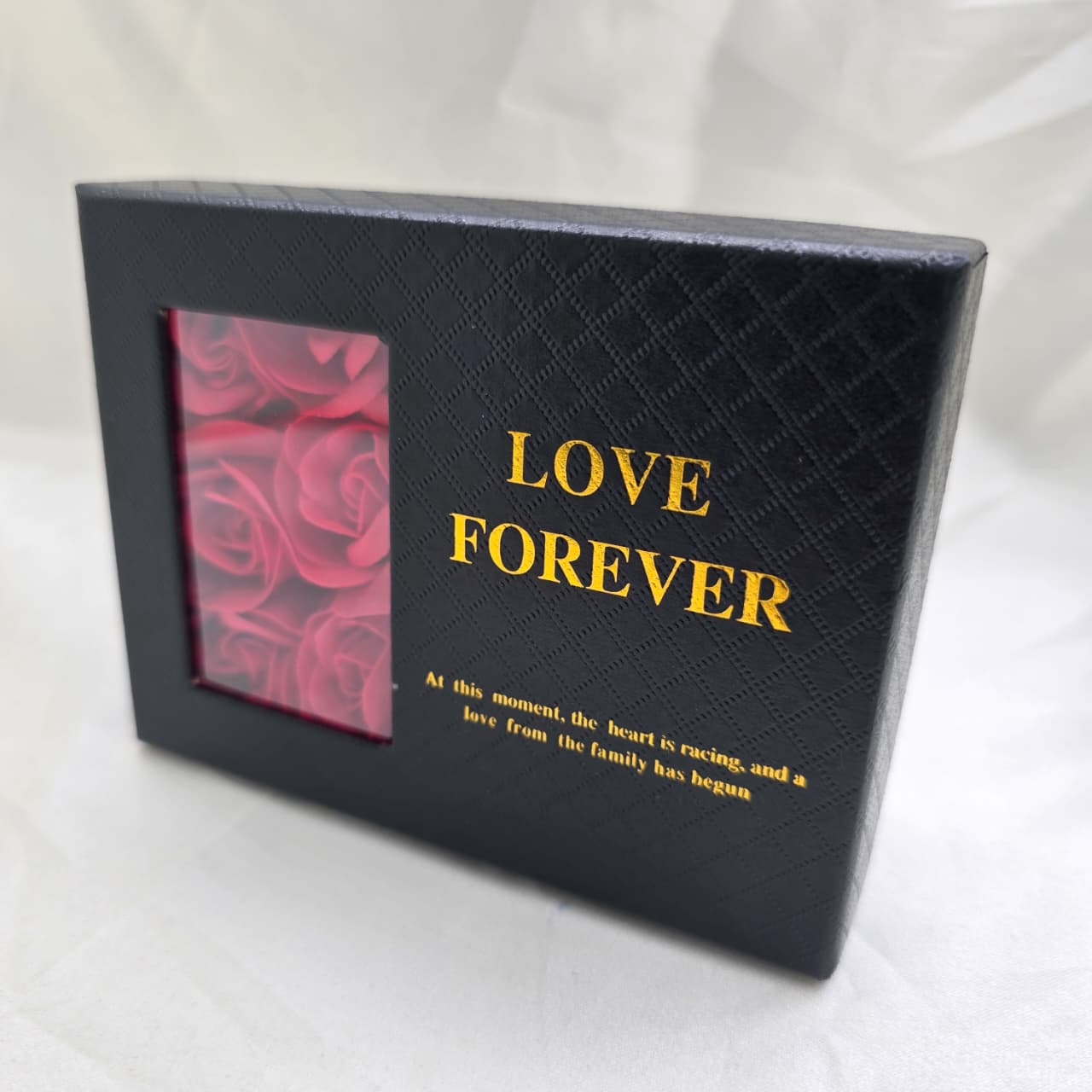 Caja de Rosas “Love Forever” con Bolsa de Regalo